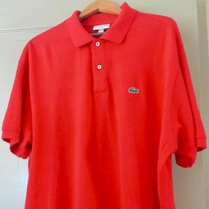 Lacoste Polo in Red